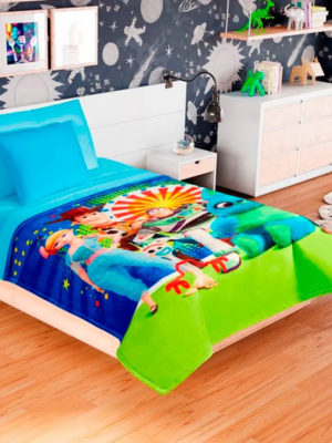 Cobertor Ligero Individual Providencia Toy Story Estrellas