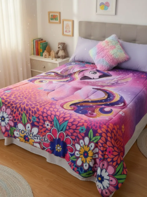 Cobertor Borrega Amigo Unicornio