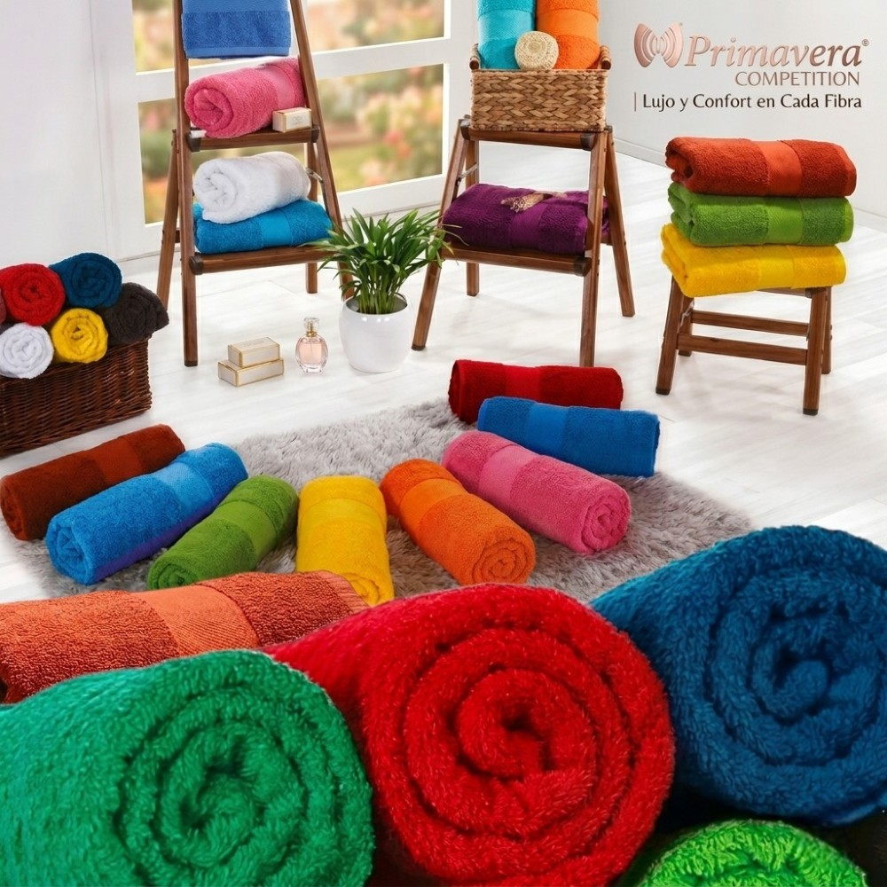 Toallas Medio Baño Y Premium Primavera